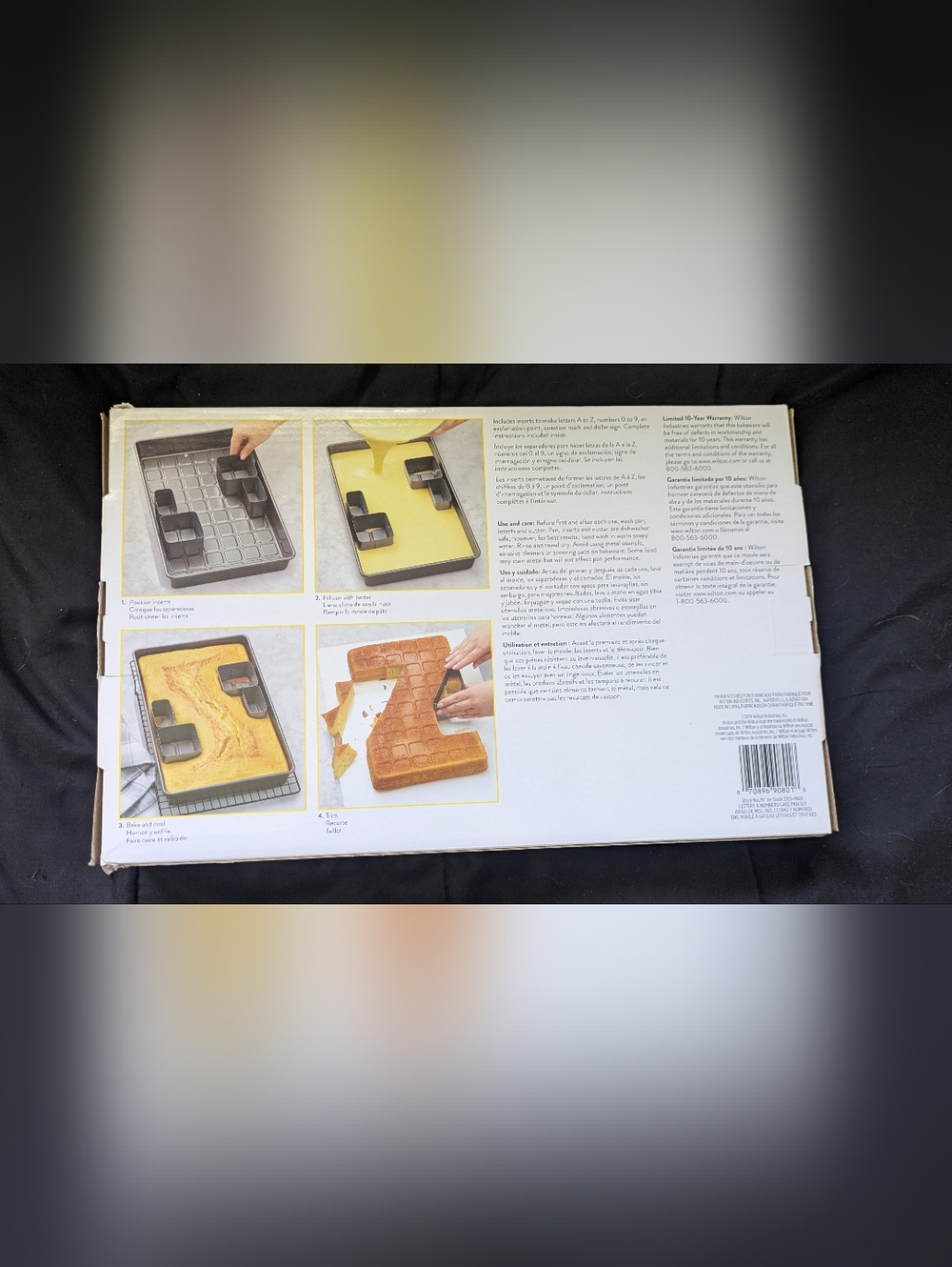 Wilton Letters & Numbers Cake Pan Set - Multicolor - Picture 3 of 5